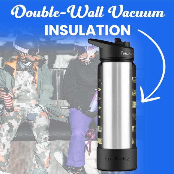 RARE❣️❣️~FrostBuddy Sports Buddy 40oz SS Insulated Tumbler~NEW IN BOX❣️❣️ - Picture 14 of 15